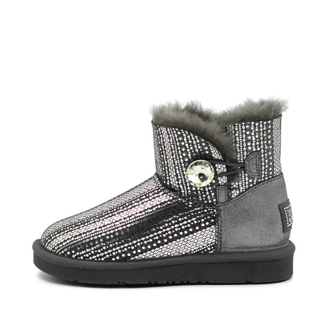 Dawnlight Short Ugg Boot - Silver