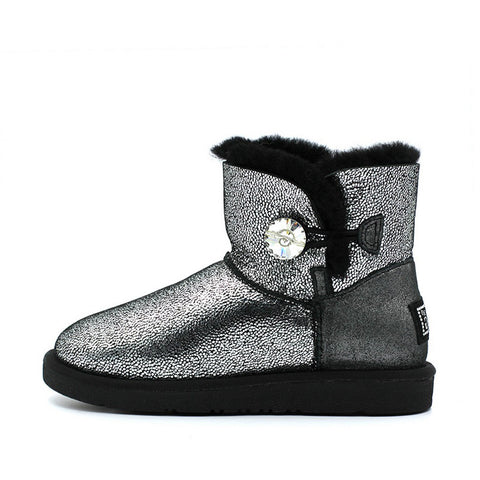 Blair Short Ugg Boot - Grey