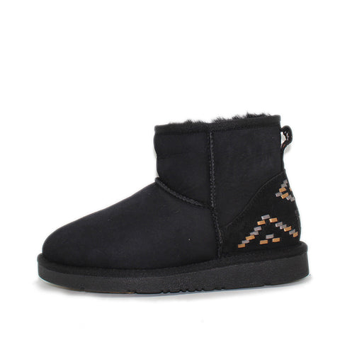 Classic One Button Ugg Boot - Black