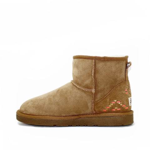 Classic One Button Ugg Boot - Chestnut