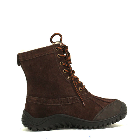 Finest Leather Sheepskin Boot - Chocolate