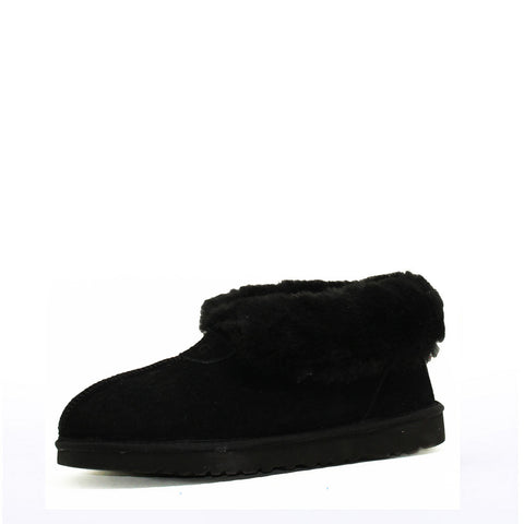 Wool Ugg Slippers - Black