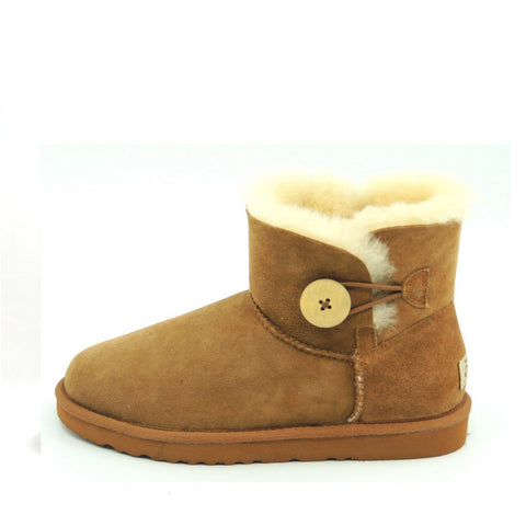 Classic One Button Ugg Boot - Chestnut