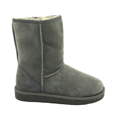 Classic Medium Ugg Boot - Grey