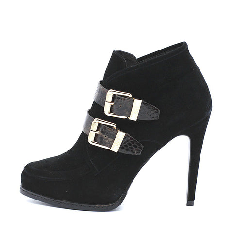 York Suede Ankle Boot - Black
