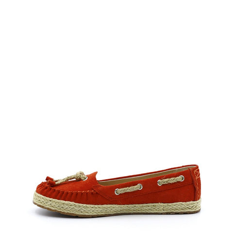 Rianna Moccasin - Wine Red