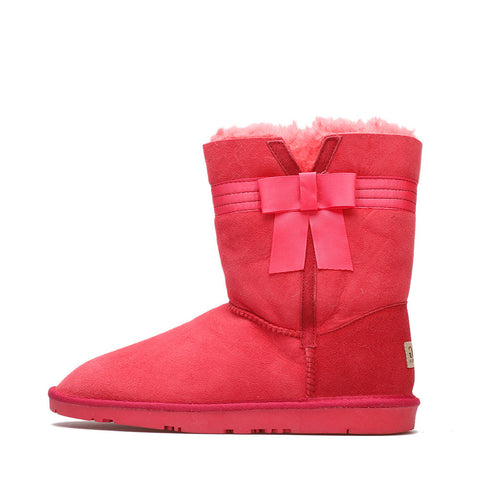 Bellaine Medium Ugg Boots - Red