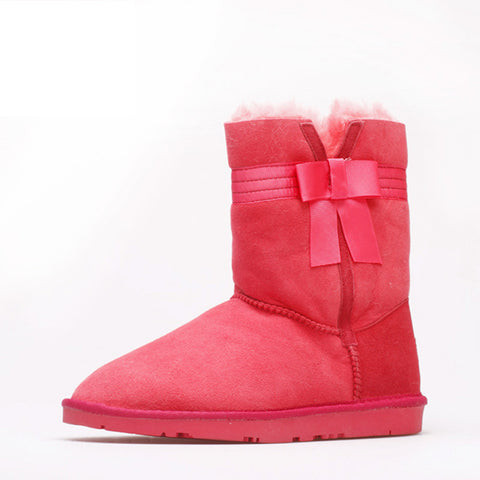 Bellaine Medium Ugg Boots - Red