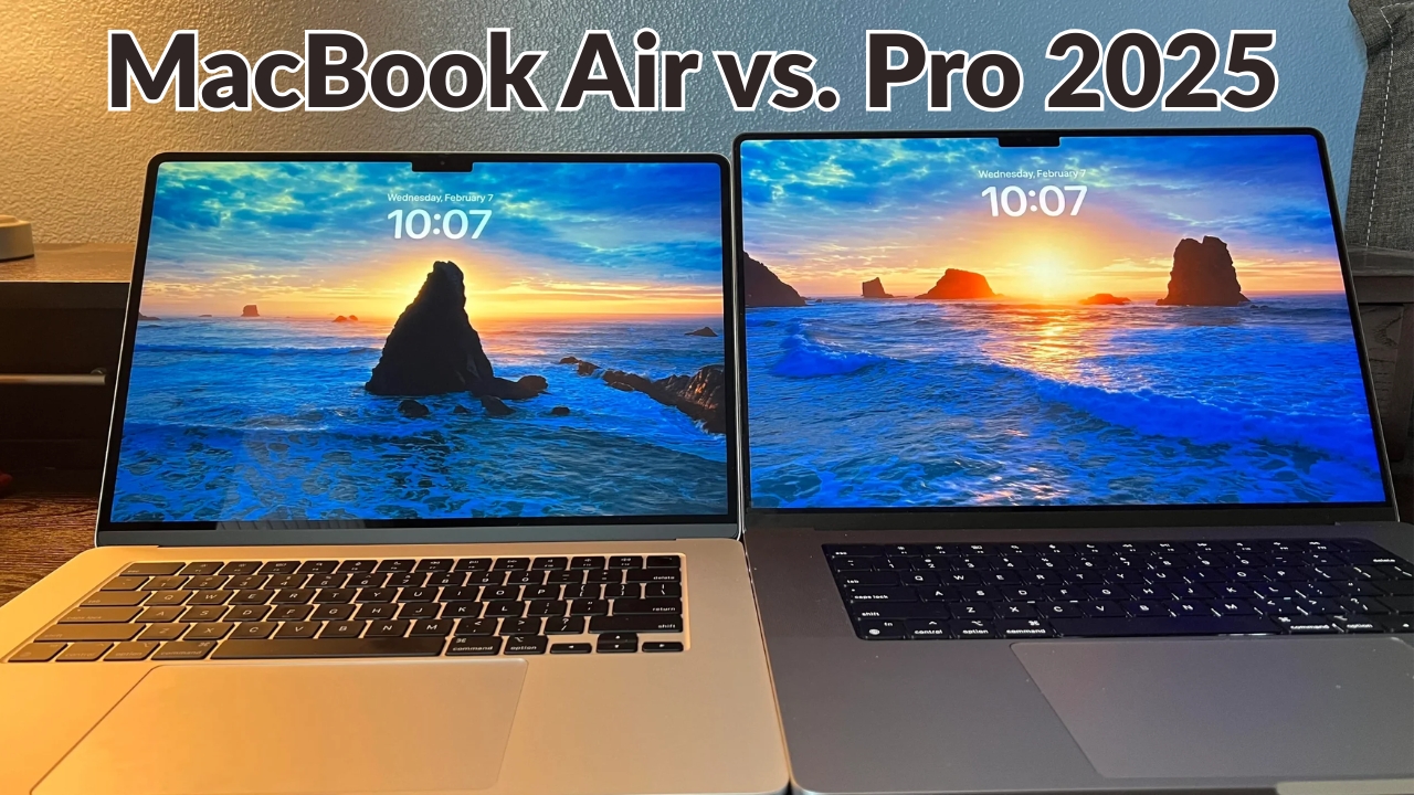MacBook Air vs. Pro 2025